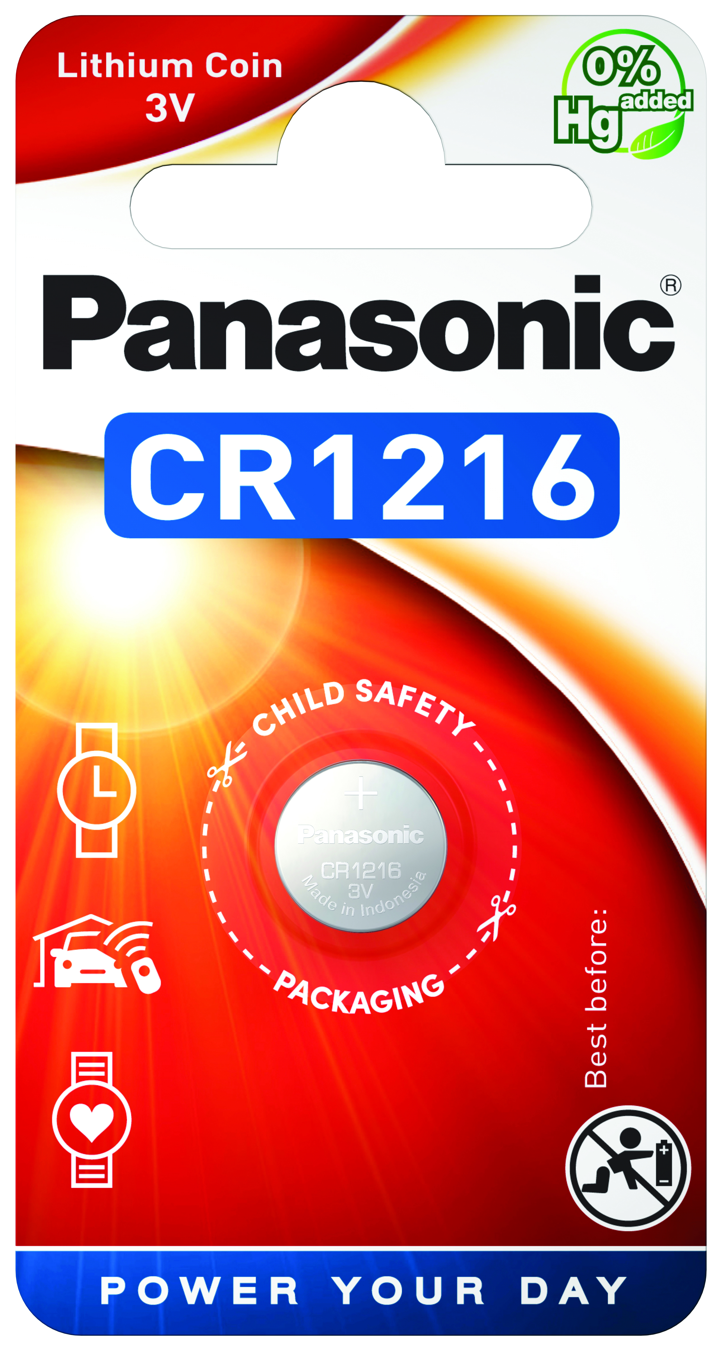 Panasonic Lithium Power 1x CR1616
