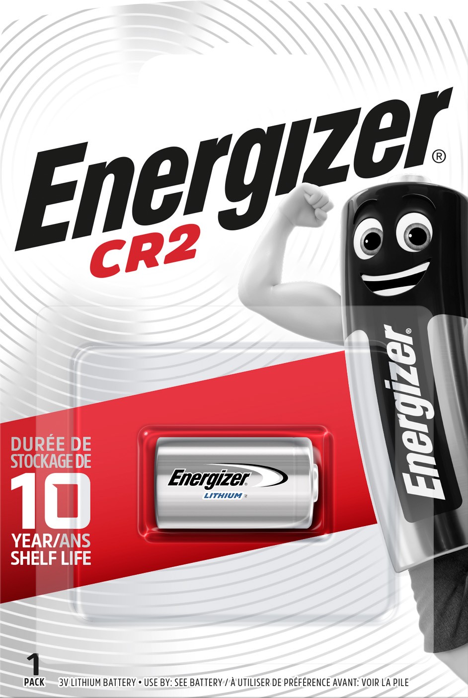 Energizer CR2 Lithium (Photo) 1er Blister