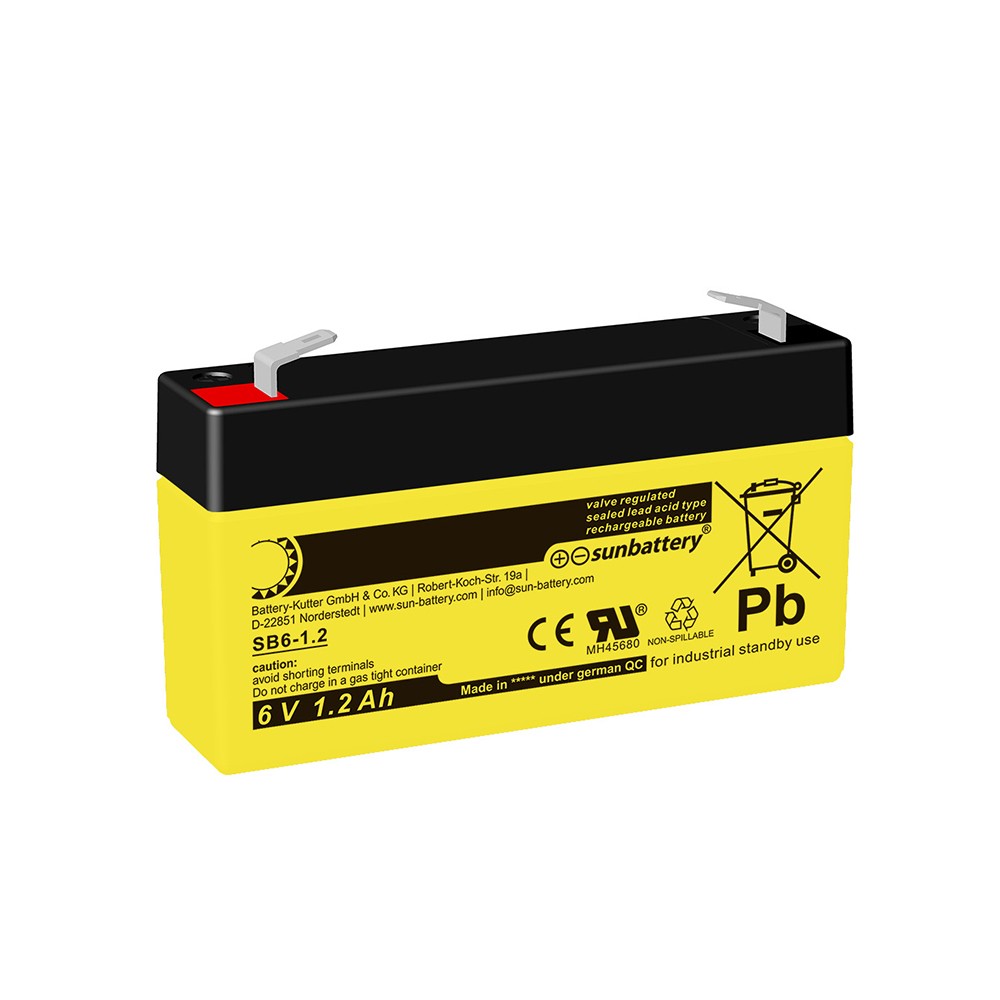  SUN Battery SB6-12V0