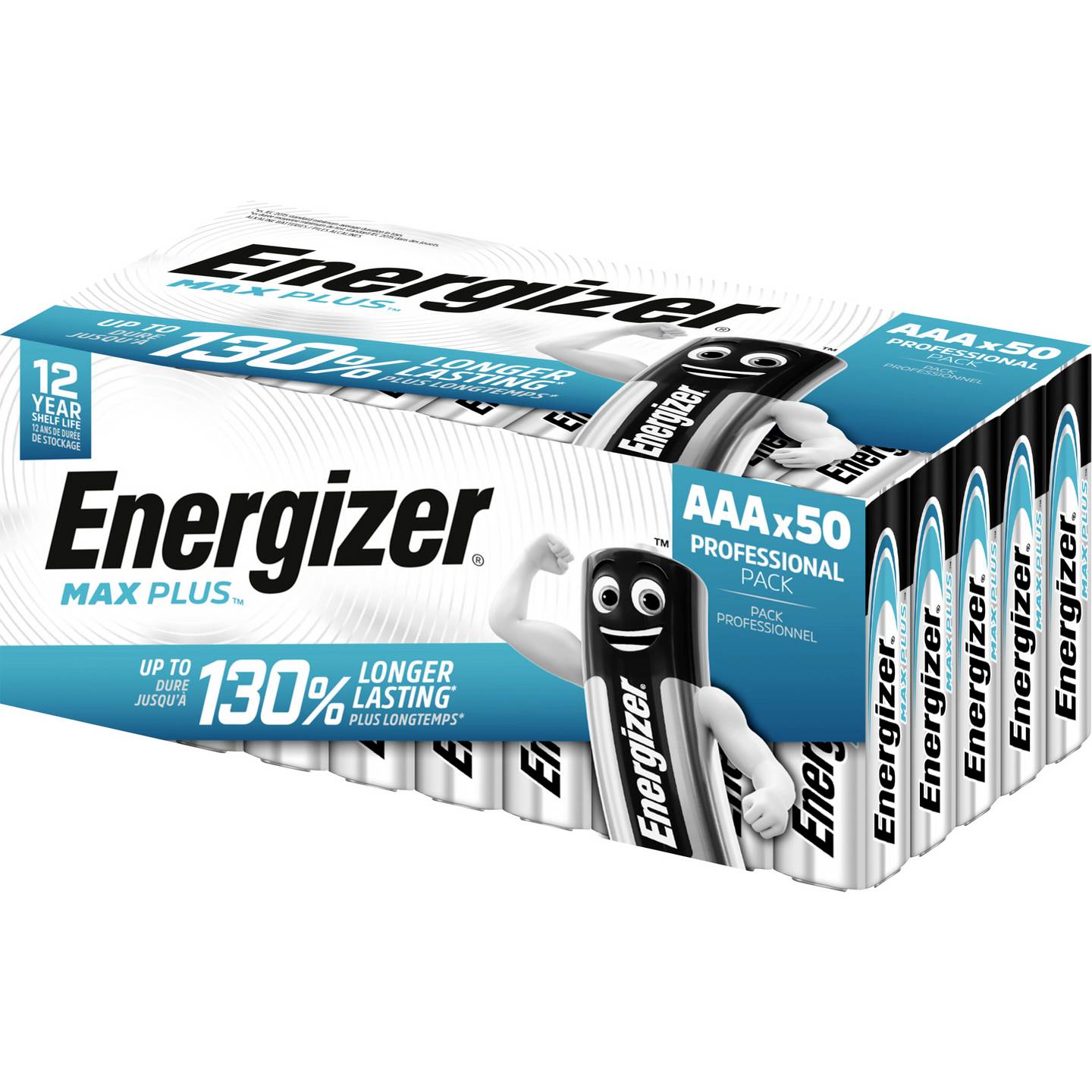 Energizer Max Plus LR03 AAA Industrial (50 Stück)  