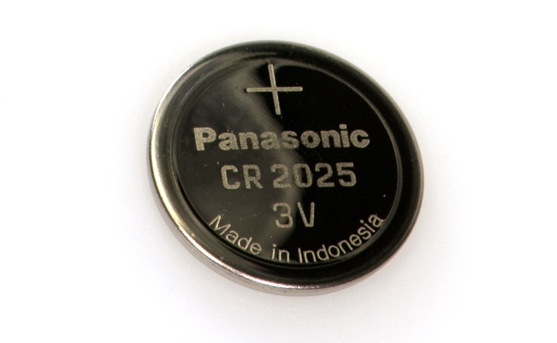 Panasonic CR 2025 3V / 165mAh, Lithium-Knopfzelle
