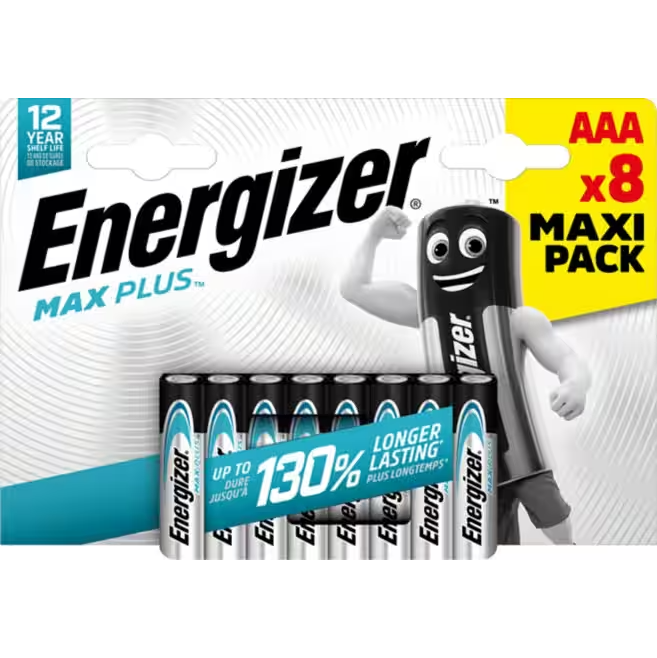 Energizer Max Plus LR03 AAA Industrial (8er Blister)