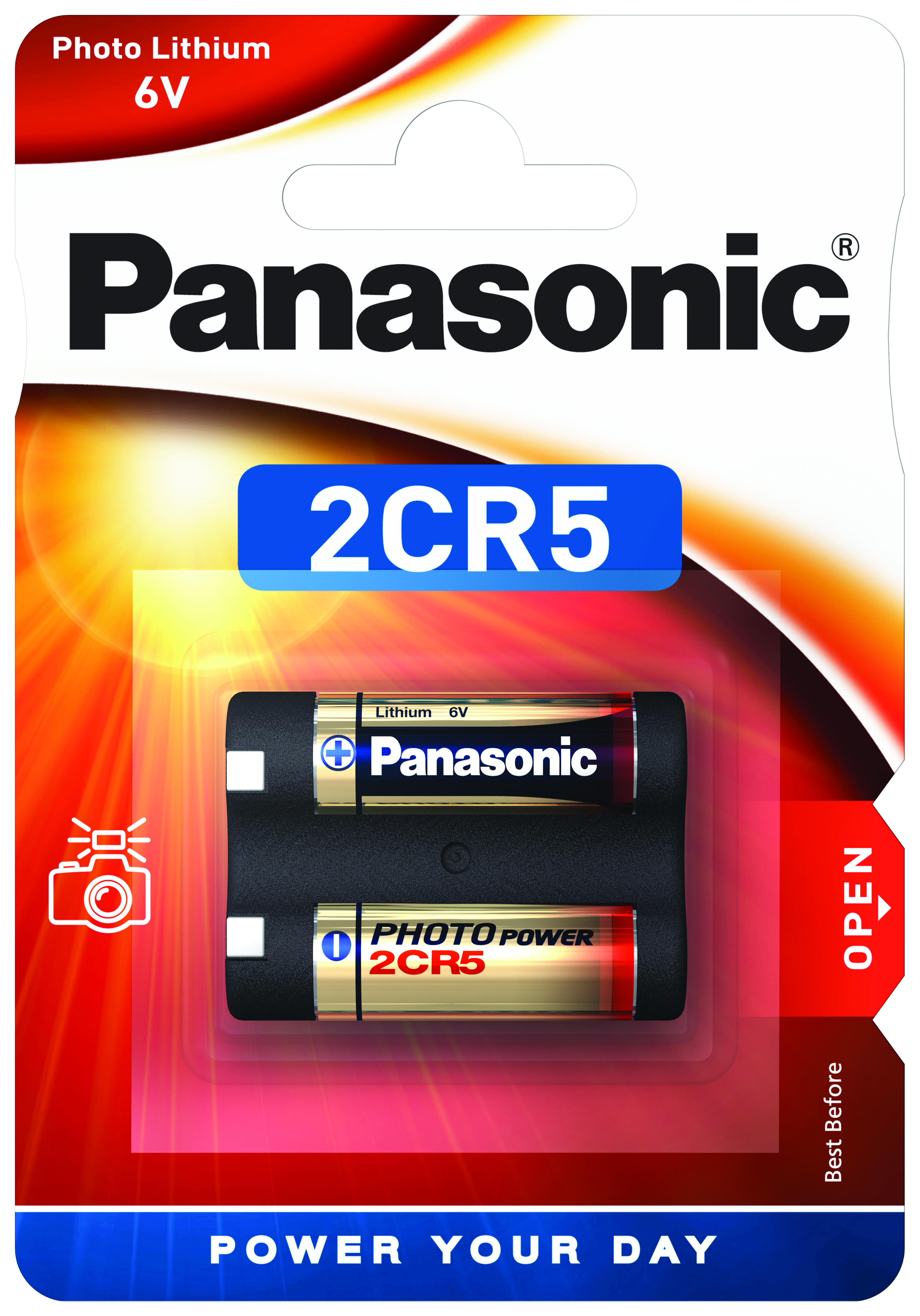 Panasonic Lithium Power 1x 2CR5 (Photo)