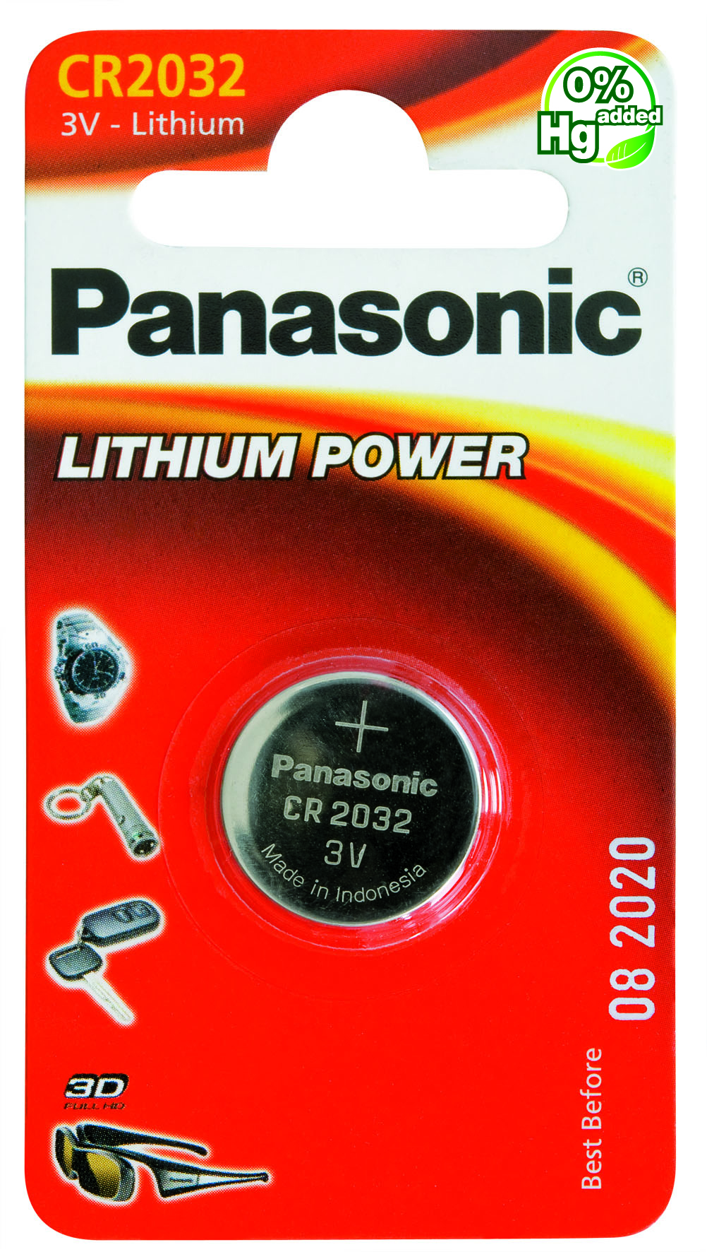 Panasonic Lithium Power 1x CR2032
