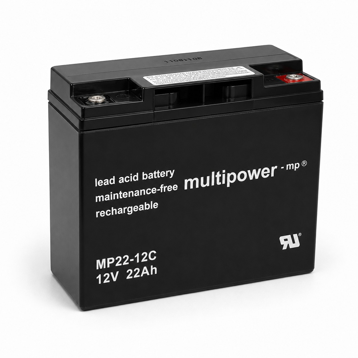 Multipower  MP12-12, 12V 12Ah AGM Bleiakku