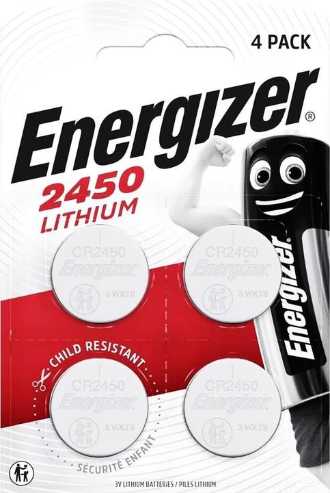 Energizer CR2450 Lithium 4er Blister