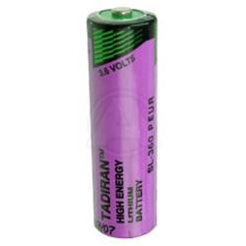 Tadiran SL-360/S, 3.6V / 2400mAh, 1/2 AA Batterie, Lithium Thionylchlorid