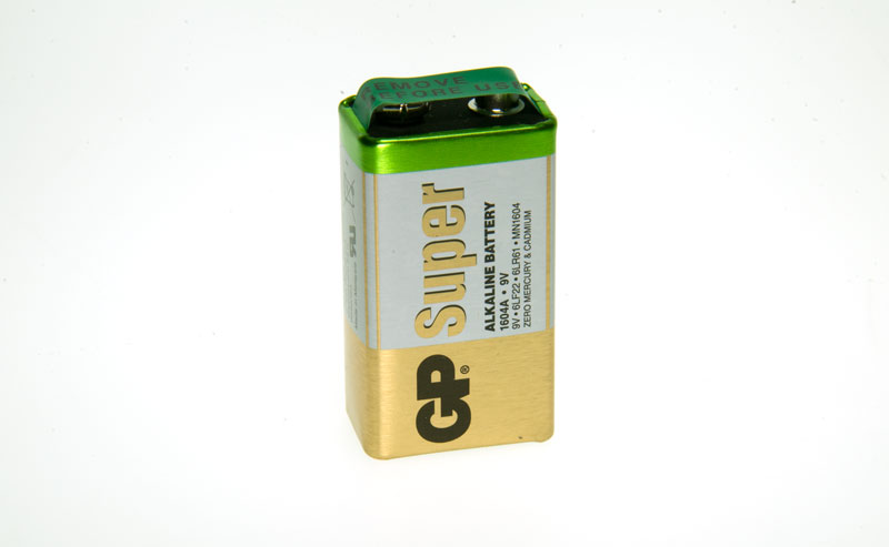 GP Batteries Super GP1604A / 6LR61 9V Block-Batterie Alkali-Mangan