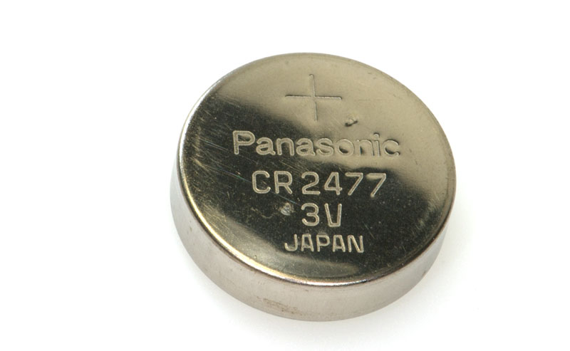 Panasonic CR 2477/BN, 3V / 1000mAh, Lithium-Knopfzelle