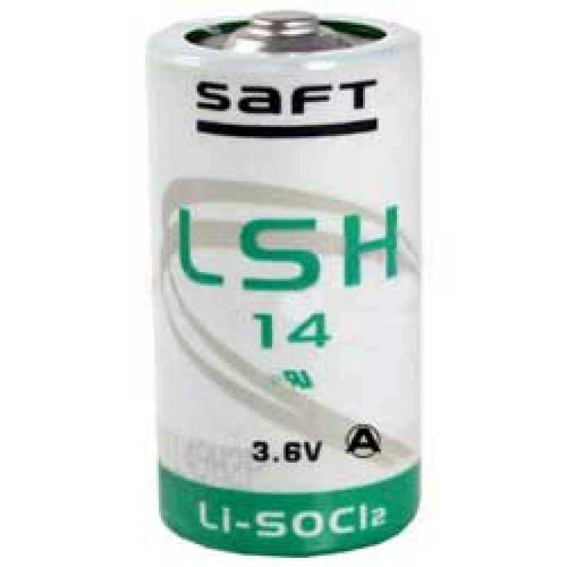 SAFT LSH14, Lithium, 3.6V / 5,5 Ah, C-Baby Size