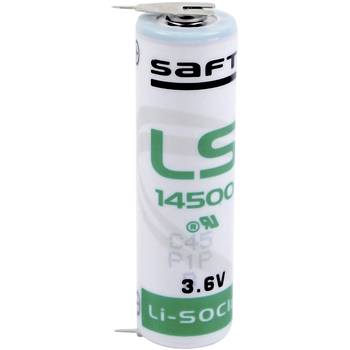 SAFT LS14500 2PF, Lithium, 3.6V / 2,6Ah, AA mit Einzelprint