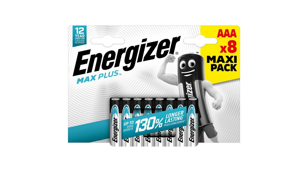 Energizer Max Plus LR03 AAA Industrial (8er Blister)