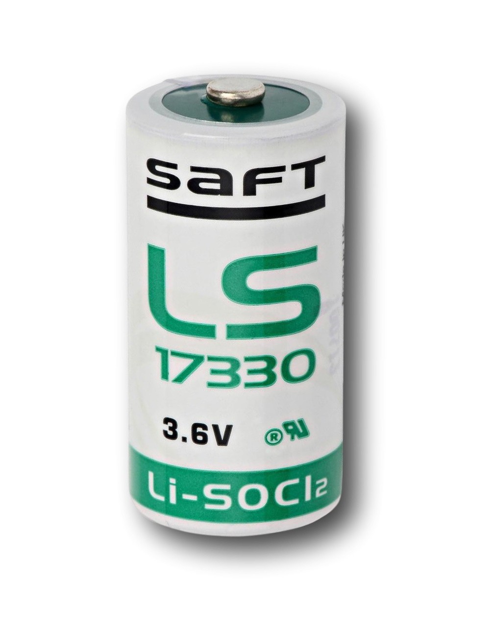 SAFT LS17330, Lithium Batterie Li-SOCI2, 2/3 A 3,6V 2,1Ah