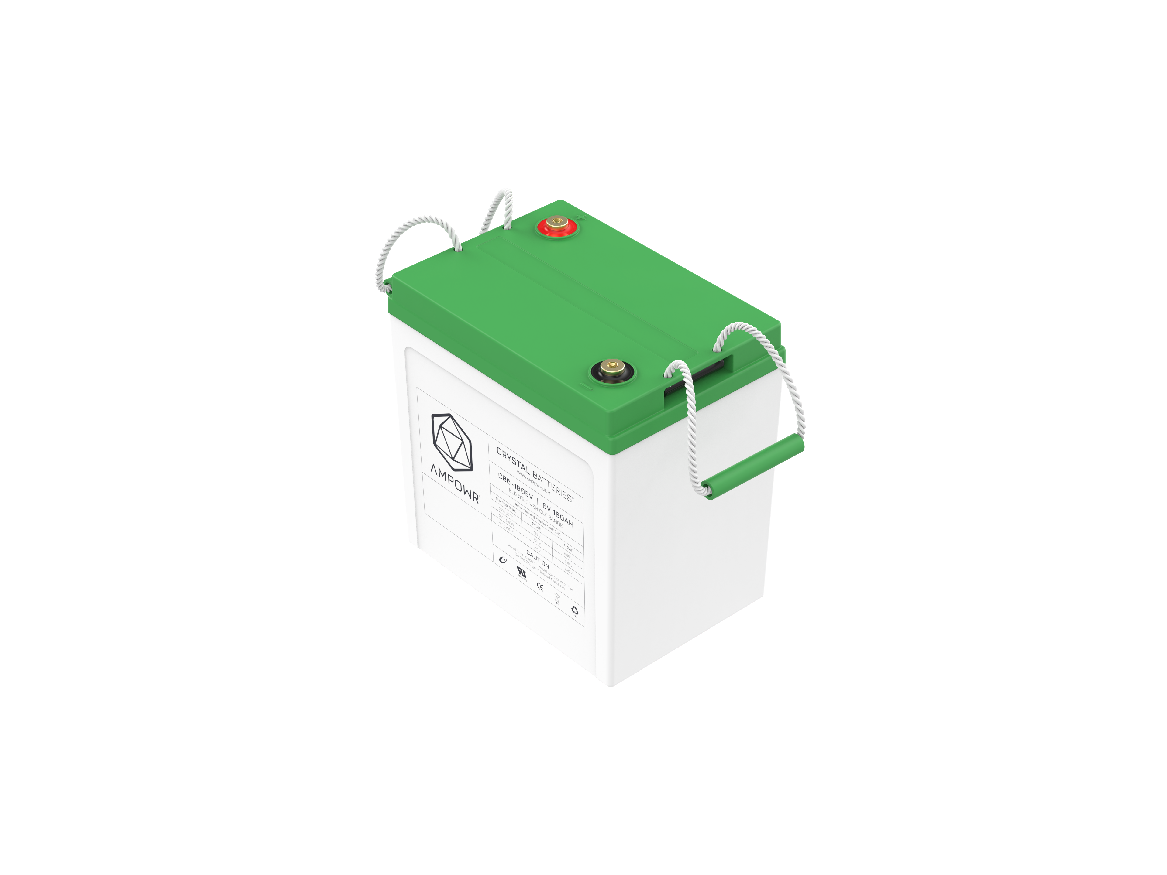 Ampowr CB6-210EV  (Lead Crystal 3-EVFJ-210) 6V / 210Ah, M6 Gewinde