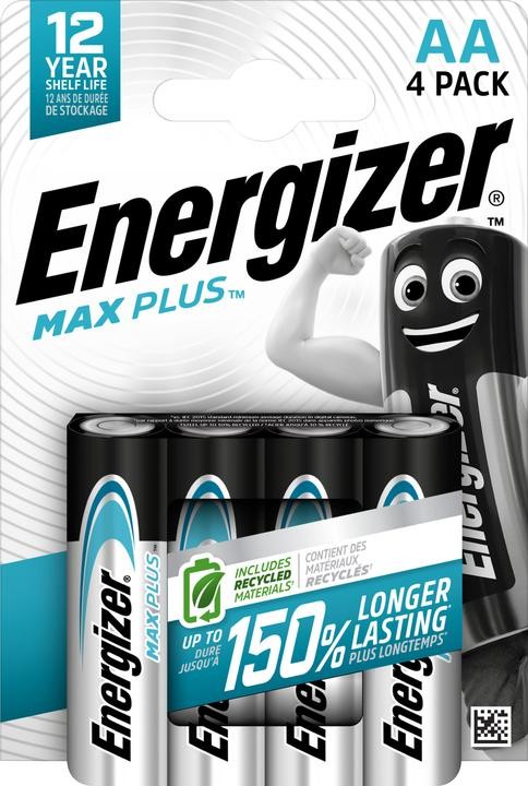 Energizer Max Plus LR6 AA Industrial (4er Blister)