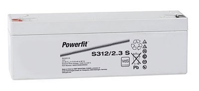 Exide Powerfit S312/2.3 S 12V 2.1Ah (C20) T1 AGM Bleiakku