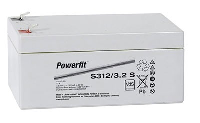 Exide Powerfit S312/3.2 S 12V 3.4Ah (C20) T1 AGM Bleiakku