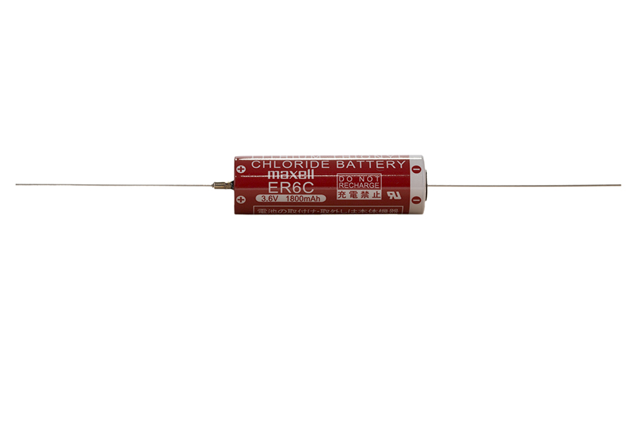 Maxell ER6C 4AX, 3,6V 1100mAh, Lithium-Thionylchlorid Batterie