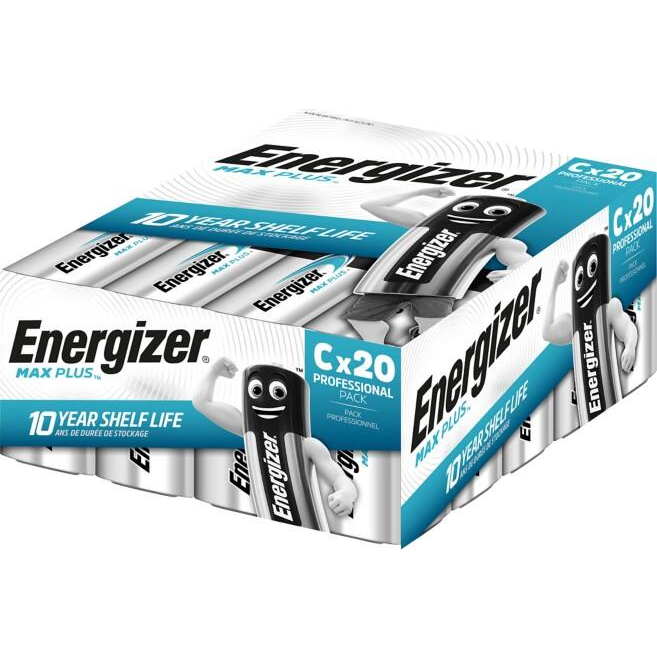 Energizer Max Plus Baby C  Industrial (20 Stück)