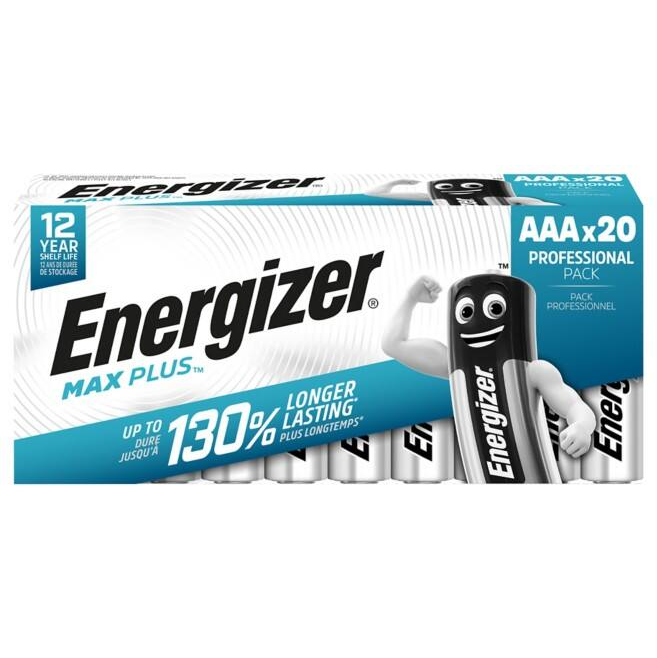 Energizer Max Plus LR6 AAA Industrial (50 Stück)  