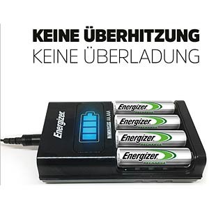 Energizer Schnellladegerät für Ni-MH AA/AAA