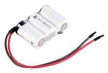NI-CD Akkupack Notlicht 3,6V / 1800mAh (1,8Ah) F3x1 mit Kabel
