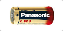 Panasonic LR1 Lady 1er Blister Alkaline Batterie