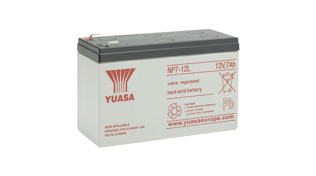 YUASA NP4-12(12V 4Ah) General Purpose VRLA Battery