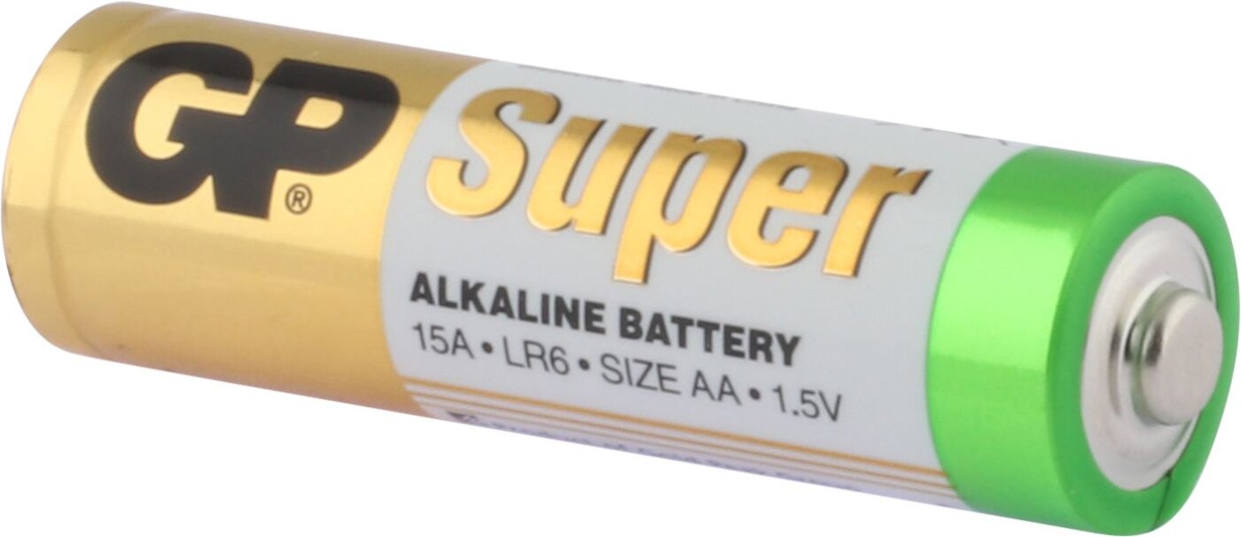 GP  Super Alkaline AA / LR06 1.5V Alkali-Mangan Batterie