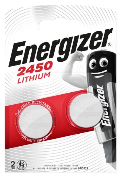 Energizer CR2450 Lithium 2er Blister