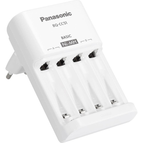 Panasonic Basic Charger BQCC51 + 4x AA 1900mAh & 2x AAA 750mAh