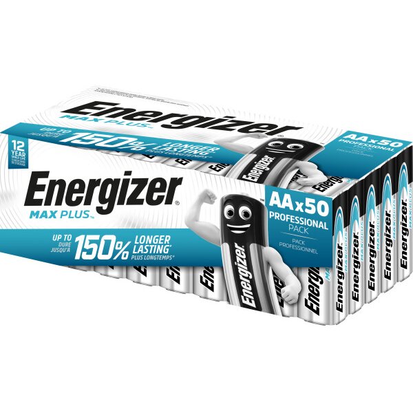 Energizer Max Plus LR6 AA Industrial (50 Stück)  