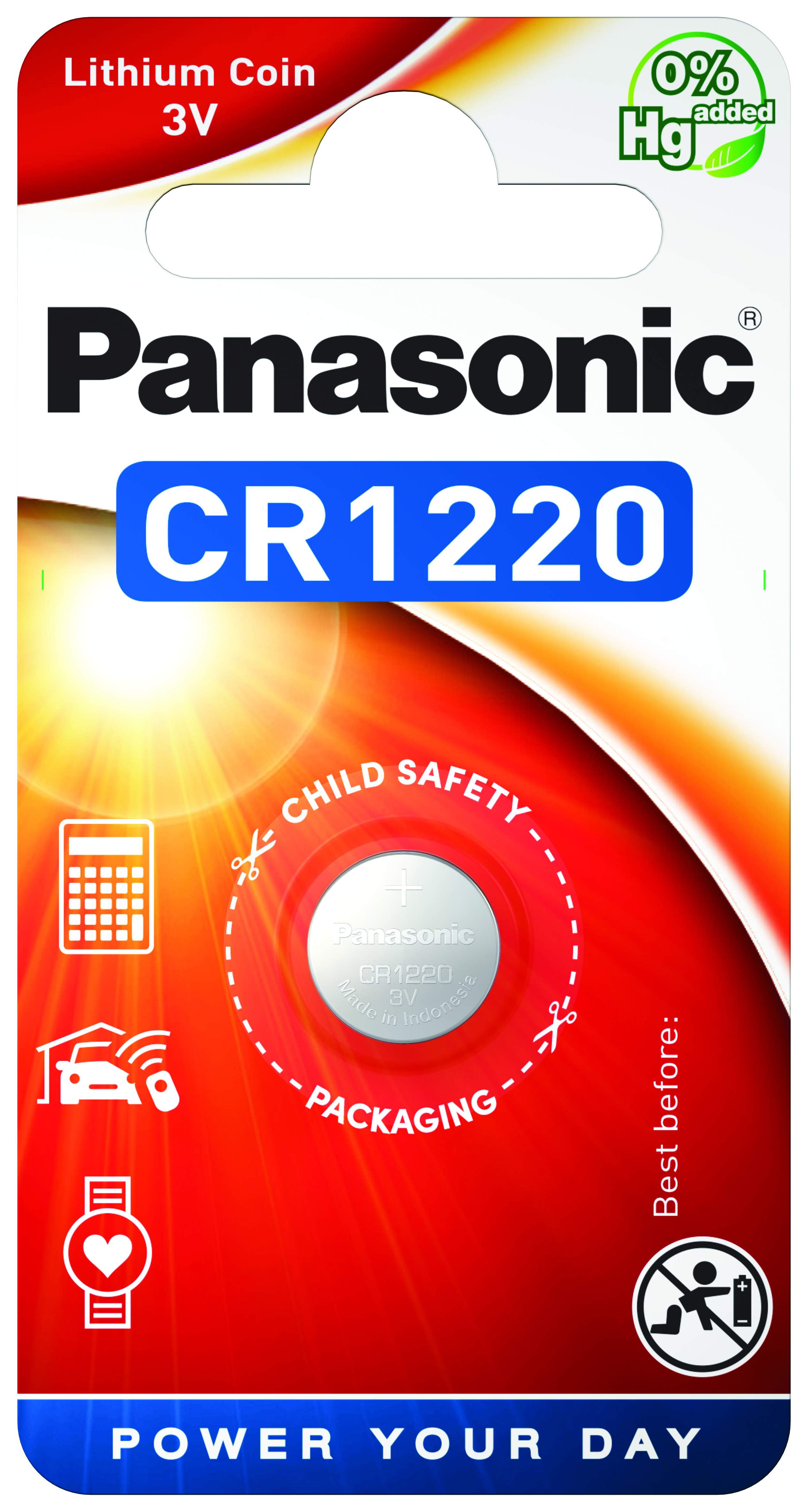 Panasonic Lithium Power 1x CR1220