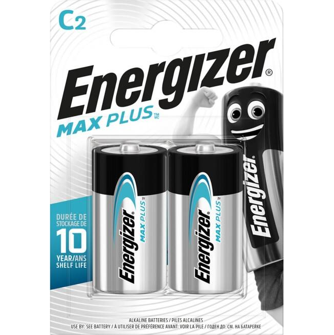 Energizer Max Plus Baby C  Industrial (2er Blister)