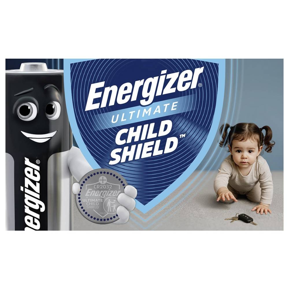  Energizer CR2016 Child Shield Ultimate Lithium 2er Blister