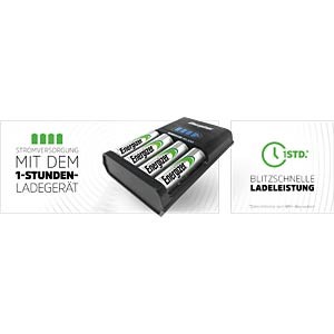 Energizer Schnellladegerät für Ni-MH AA/AAA