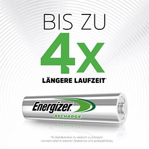 Energizer Recharge AAA Akku HR06 Micro 700mAh 2er Blister Kopie