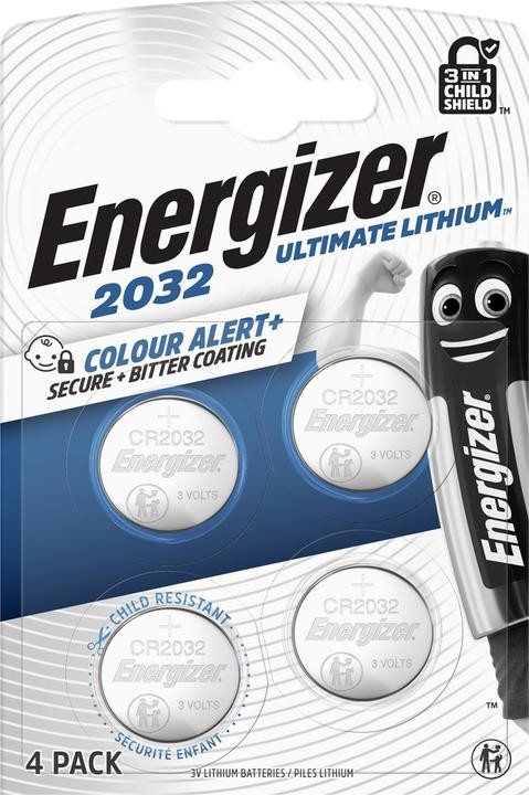  Energizer CR2032 Ultimate Lithium 4er Blister
