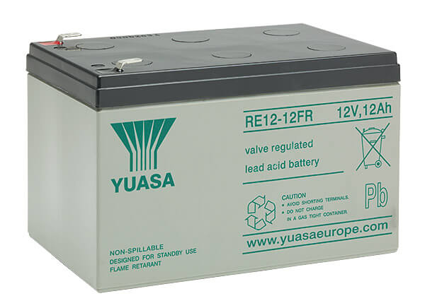 YUASA RE12-12 (12V 7Ah) Innengewinde 6,35 mm