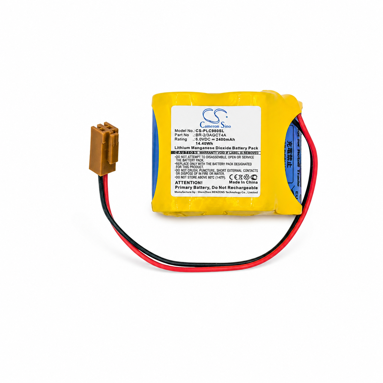 Allen Bradley  6V 2,9Ah BR-2/3AGCT4A,  A98L-0031-0025 Lithium